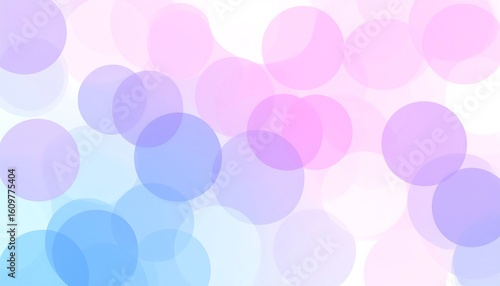Abstract background with glowing circles and bokeh effect in bright pink and purple tones perfect for festive and artistic design uses.