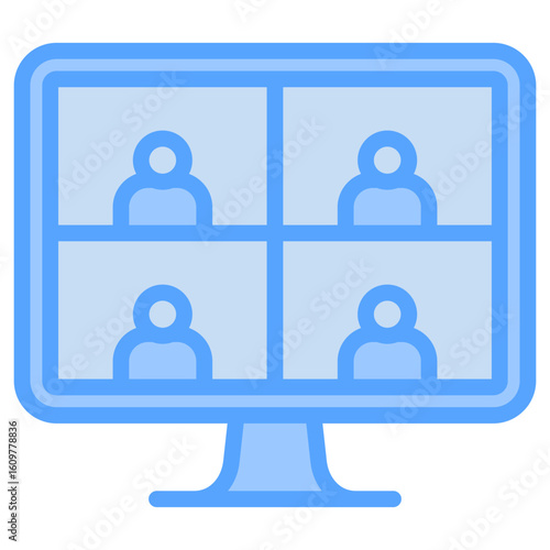 Online Meeting Icon