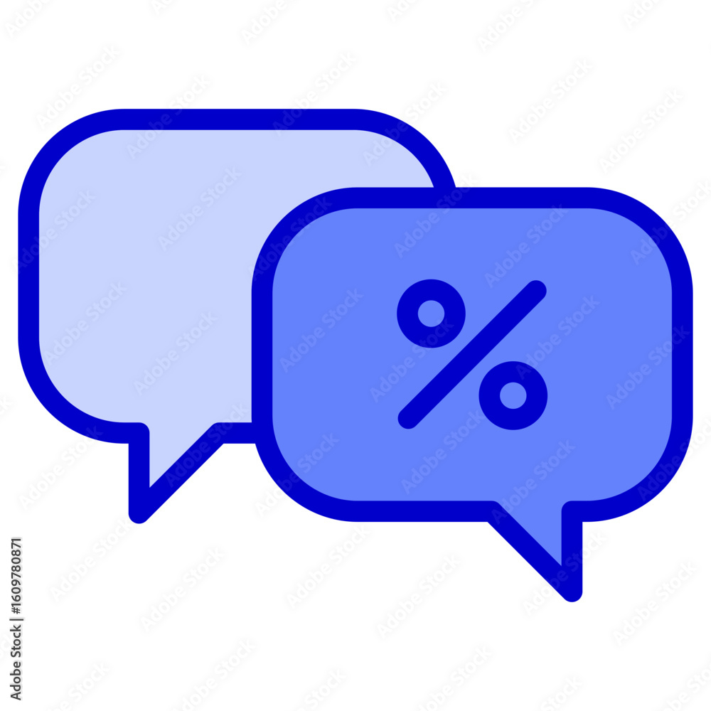 Naklejka premium Chat Icon