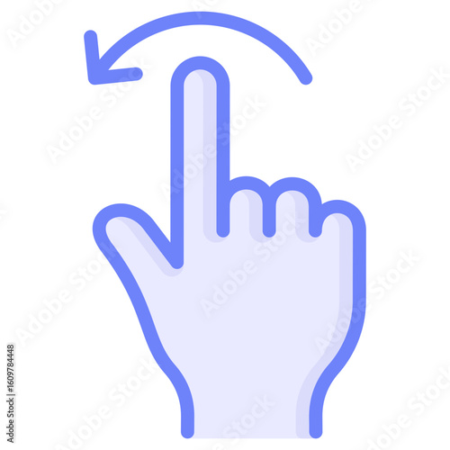 Flick Left Icon