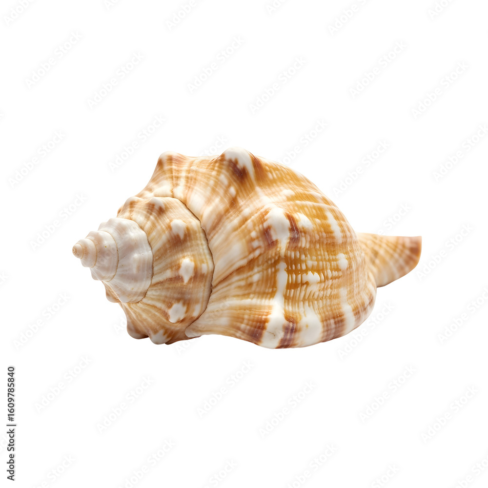 Elegant seashell on a plain background Elegant seashell on a plain background