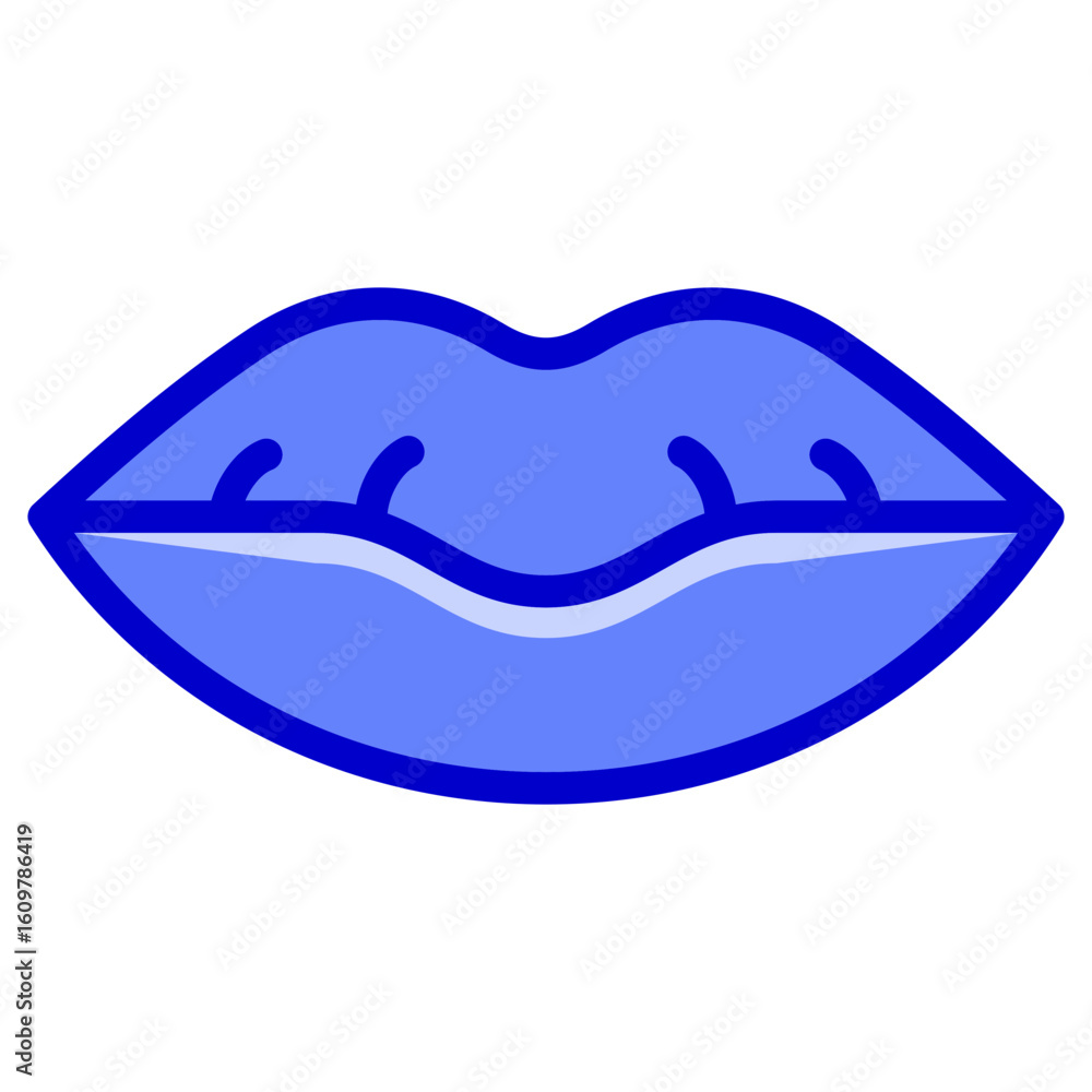 Obraz premium Lips Icon