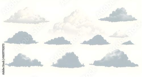 clouds weather icon, cloud icon set, weather forecast icons, cloudy icon, storm cloud icon, rain cloud icon, sun and cloud icon, partly cloudy icon, thunderstorm icon, snow cloud icon, fog icon, mist 