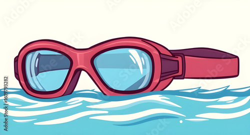 Swimming goggles, Swim eyewear, Pool goggles, Water goggles, Swim gear, Swimming accessories, Waterproof goggles, Swim mask, Sports goggles, Diving goggles, Swim protection, Clear goggles, Anti-fog go