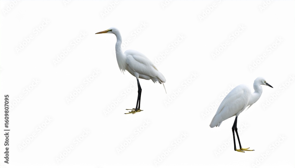 Elegant White Herons, Great Egrets, Birds, Wildlife, Nature, Avian, Feathered, Animals, Graceful, Fl Elegant White Herons, Great Egrets, Birds, Wildlife, Nature, Avian, Feathered, Animals, Graceful, Fl