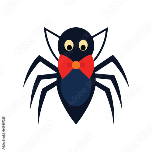 spider with bowtie