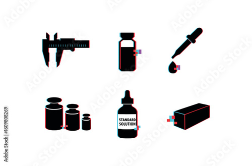 isolated backgond accuracy micter caliper accuracy spectrophotometer cuvette accuracy pipette calibration tool accuracy accuracy reference standard solution accuracy gau