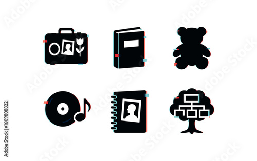 isolated backgond rescence therapy toolkit rescence life review guide rescence tactile object rescence nostalgia playlist rescence legacy scrapbook rescence family tree diag