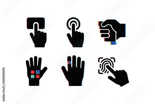 isolated backgond finrs tactile sensor finrs pressure pad finrs grip enhancer finrs deterity board finrs glove r finrs finrprint reader