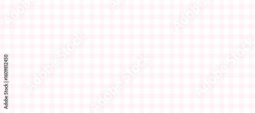 Geometric pink plaid print in pastel tones, vector background