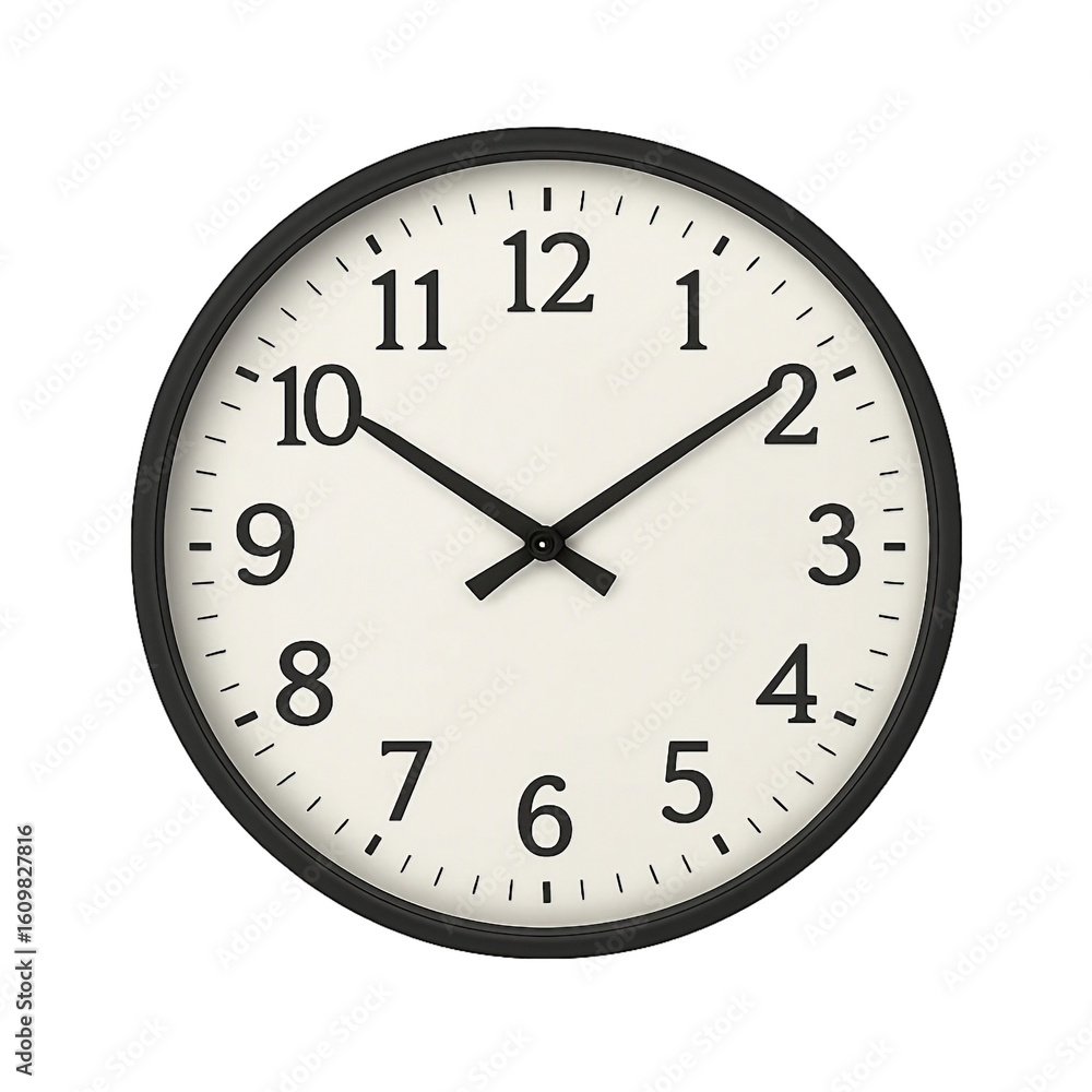clock isolated on white background clock isolated on white background
