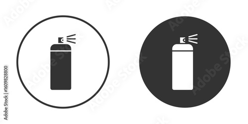 Spray can icon Symbol, logo illustration. Vector graphics for web.