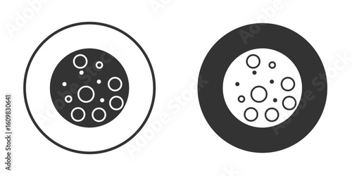 Mercury icon Symbol, logo illustration. Vector graphics for web.