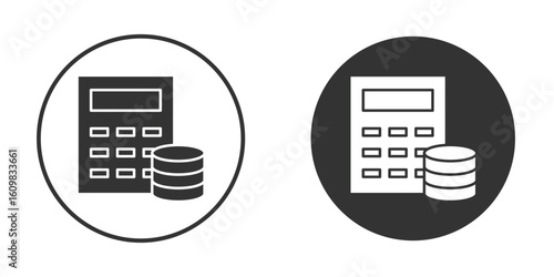Budget icon Symbol, logo illustration. Vector graphics for web.