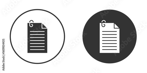 Assignment icon Symbol, logo illustration. Vector graphics for web.