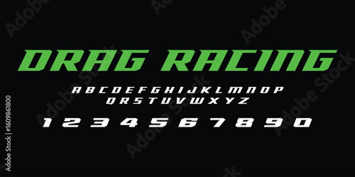 Racing Speed Alphabet Font Vector Bold Sport Typography Letters Download it in high resolution format and print in any size