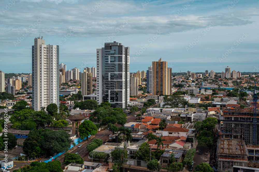 Fototapeta premium Campo Grande - MS - Capital de Mato Grosso do Sul