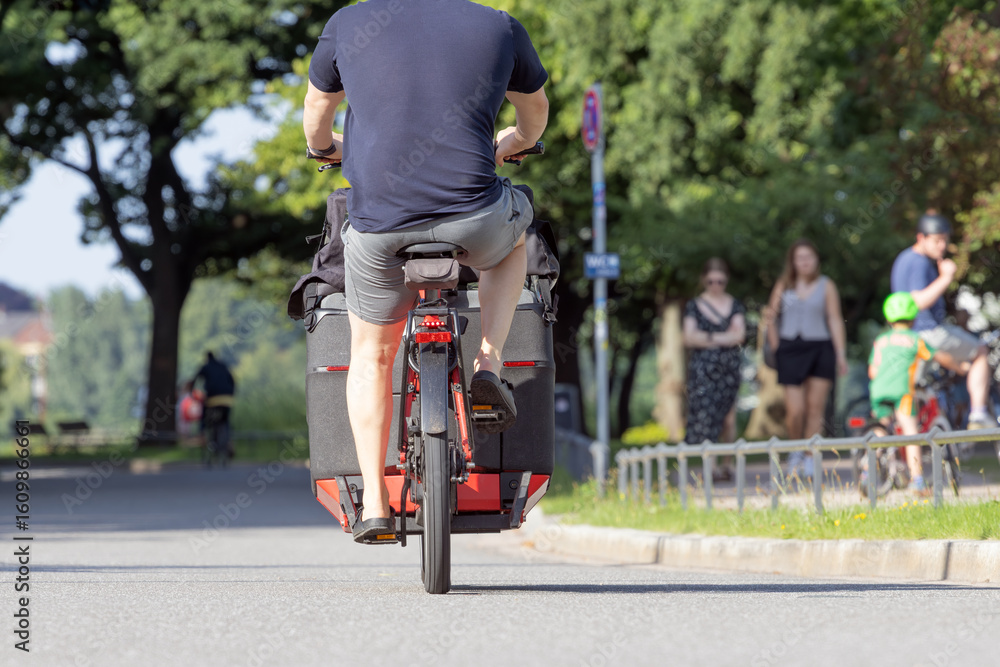 Obraz premium Cargo_Bike