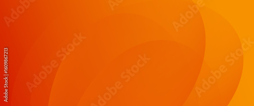 Modern orange abstract background with flowing wave lines. Dynamic wave. Smooth curve lines design element. eps 10