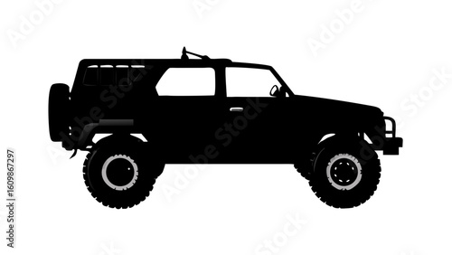 off road vehicle vector