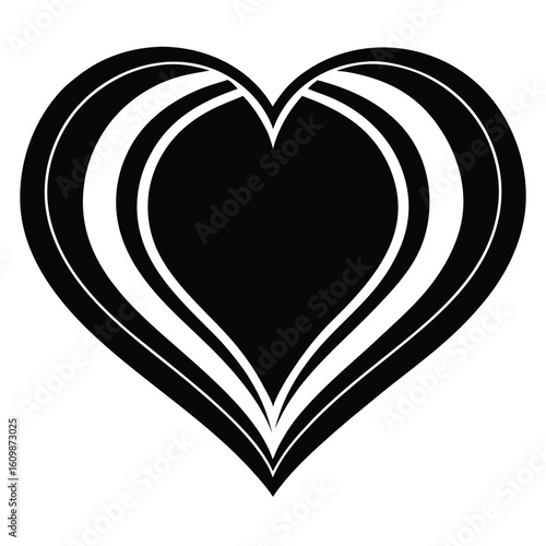 Colorful Anatomical Heart Illustration with Intricate Details and Vibrant Palette for Medical Art or Educational Purposes