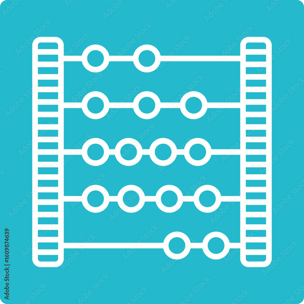 Obraz premium Abacus Icon