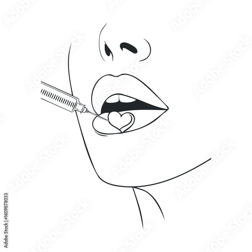 Lip enhancement for beauty and self expression