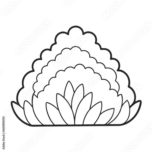 Hay Bunch Coloring Pages – Farm, Agriculture, Nature, Outline, Line Art, Printable

