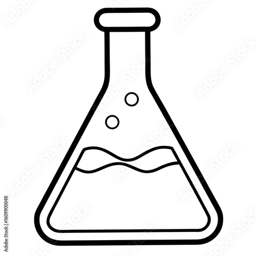 Laboratory Coloring Pages – Science, Experiment, Outline, Kids, Printable, Research, Education

