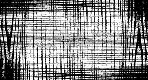 Wooden texture with scratches and cracks, Abstract monochrome background pattern of noise and grunge.