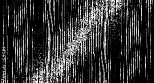 Wooden texture with scratches and cracks, Abstract monochrome background pattern of noise and grunge.