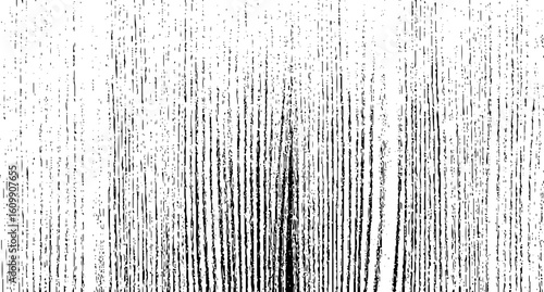 Wooden texture with scratches and cracks, Abstract monochrome background pattern of noise and grunge.