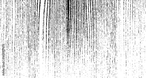 Wooden texture with scratches and cracks, Abstract monochrome background pattern of noise and grunge.