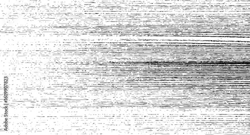 Wooden texture with scratches and cracks, Abstract monochrome background pattern of noise and grunge.