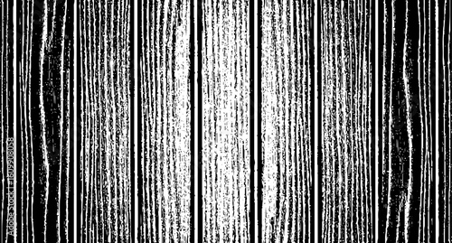 Wooden texture with scratches and cracks, Abstract monochrome background pattern of noise and grunge.
