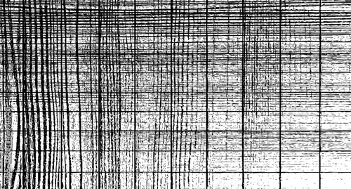 Wooden texture with scratches and cracks, Abstract monochrome background pattern of noise and grunge.