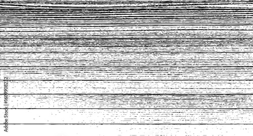 Wooden texture with scratches and cracks, Abstract monochrome background pattern of noise and grunge.