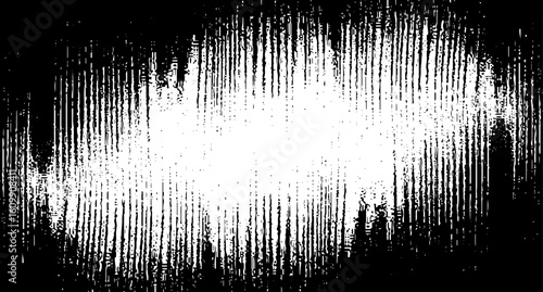Wooden texture with scratches and cracks, Abstract monochrome background pattern of noise and grunge.