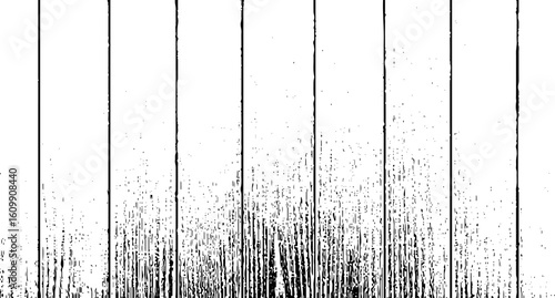 Wooden texture with scratches and cracks, Abstract monochrome background pattern of noise and grunge.