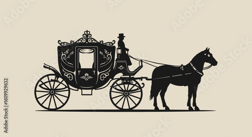 Classic Horse-Drawn Carriage