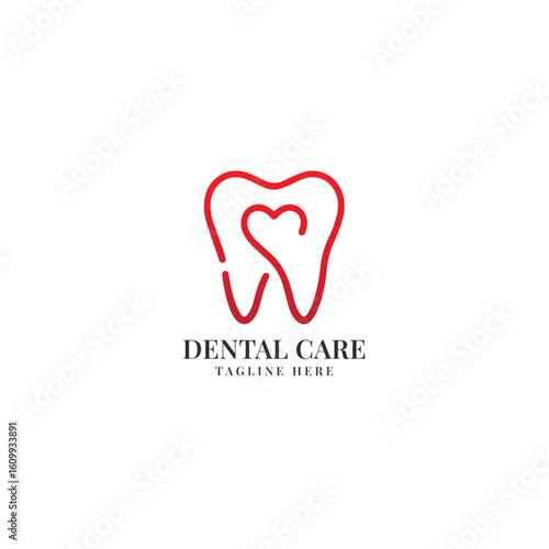 Modern Dental Care Logo Template