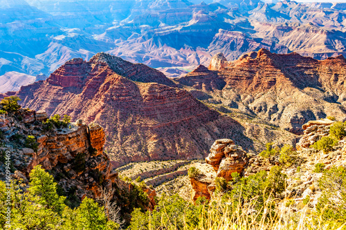Obraz na plátně Grand Canyon, a gorge of the Colorado River, which is often considered one of the Wonders of the World