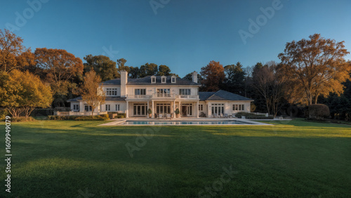 a mansion
