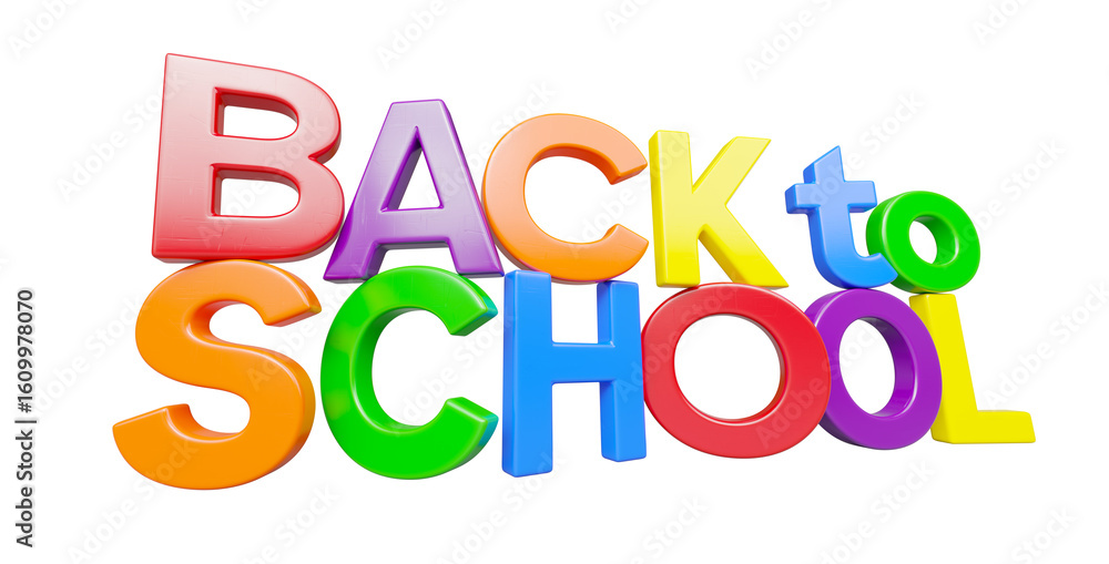 Stacked Plastic Magnetic Letters Spelling The Phrase Back To School In Perspective on a Transparent Background. Transparent PNG. Stacked Plastic Magnetic Letters Spelling The Phrase Back To School In Perspective on a Transparent Background. Transparent PNG.