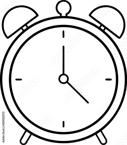 Ringing Alarm Clock Clipart