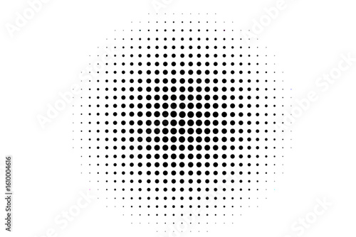 Foto Halftone circle design and Abstract effect Halftone dot pattern background