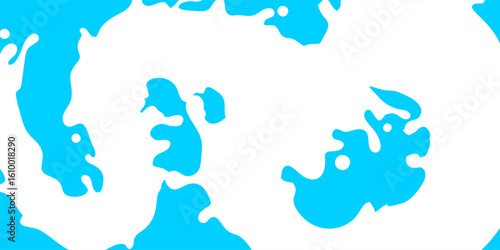 milk splash crown shape, milky splashing, milk simple shape, milk waves, milk splashes for advertising dairy products