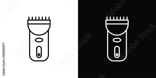 Trimmer icon vectors - high quality black style vector icons
