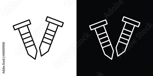 Screws icon vectors - high quality black style vector icons