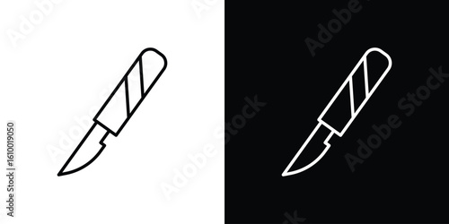Scalpel icon vectors - high quality black style vector icons